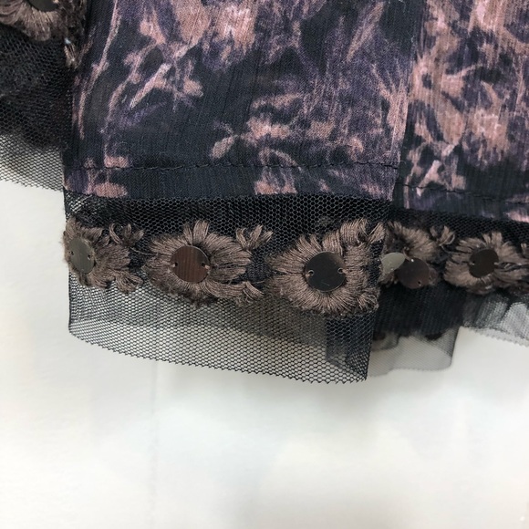 Free People Elsie Midnight Garden Floral Dress Sz S - Picture 13 of 14